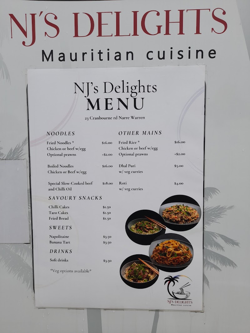Nj's Delights - Mauritian Cuisine