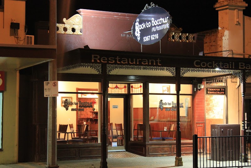 Back to Bacchus Restaurant